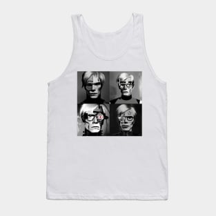 And-e Warhol Machine Artist Tank Top